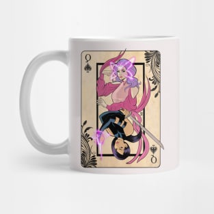 British Psylocke Queen of Spades Mug